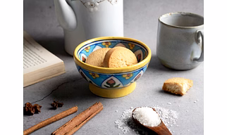 Blue Pottery Bowl