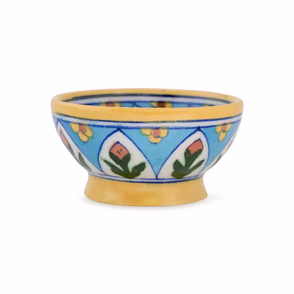 Blue Pottery Bowl-1