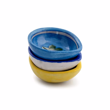 Blue Pottery Diyas-1