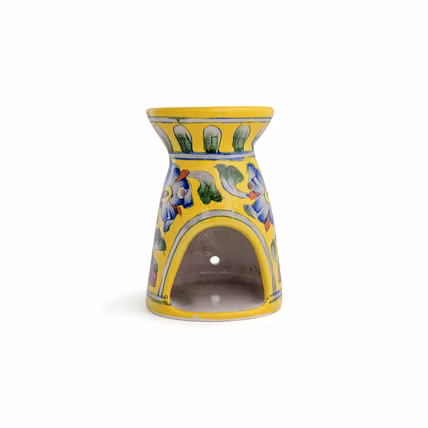 Blue Pottery Oil Burner-12732015