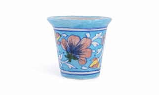 Blue Pottery Planter