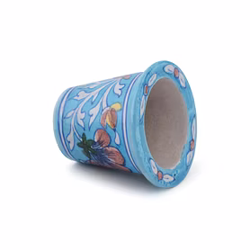 Blue Pottery Planter