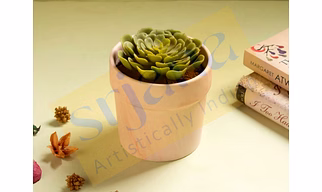 Dual Tone Ceramic Planter