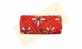 Embroidered Sunglasses Cover
