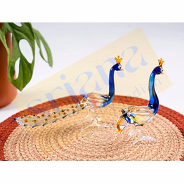 glass peacock