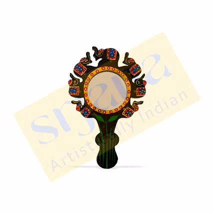 Hand Held Face Mirror-1