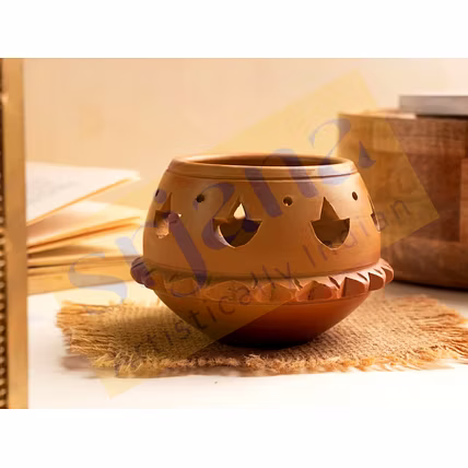 Handcrafted Terracotta Diya-12732743