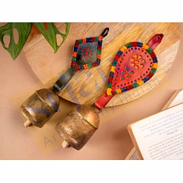 leather & copper bells