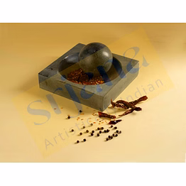 marble mortar and pestle