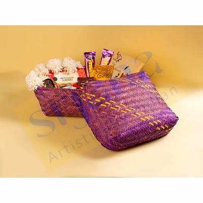 sitalpatti square basket
