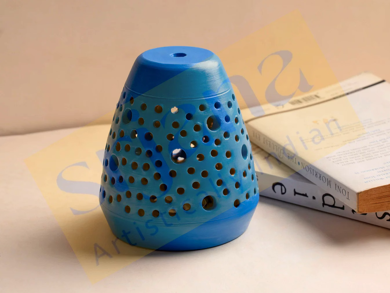 Terracotta T-Light Holder image 1