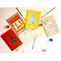 hand-painted diaries