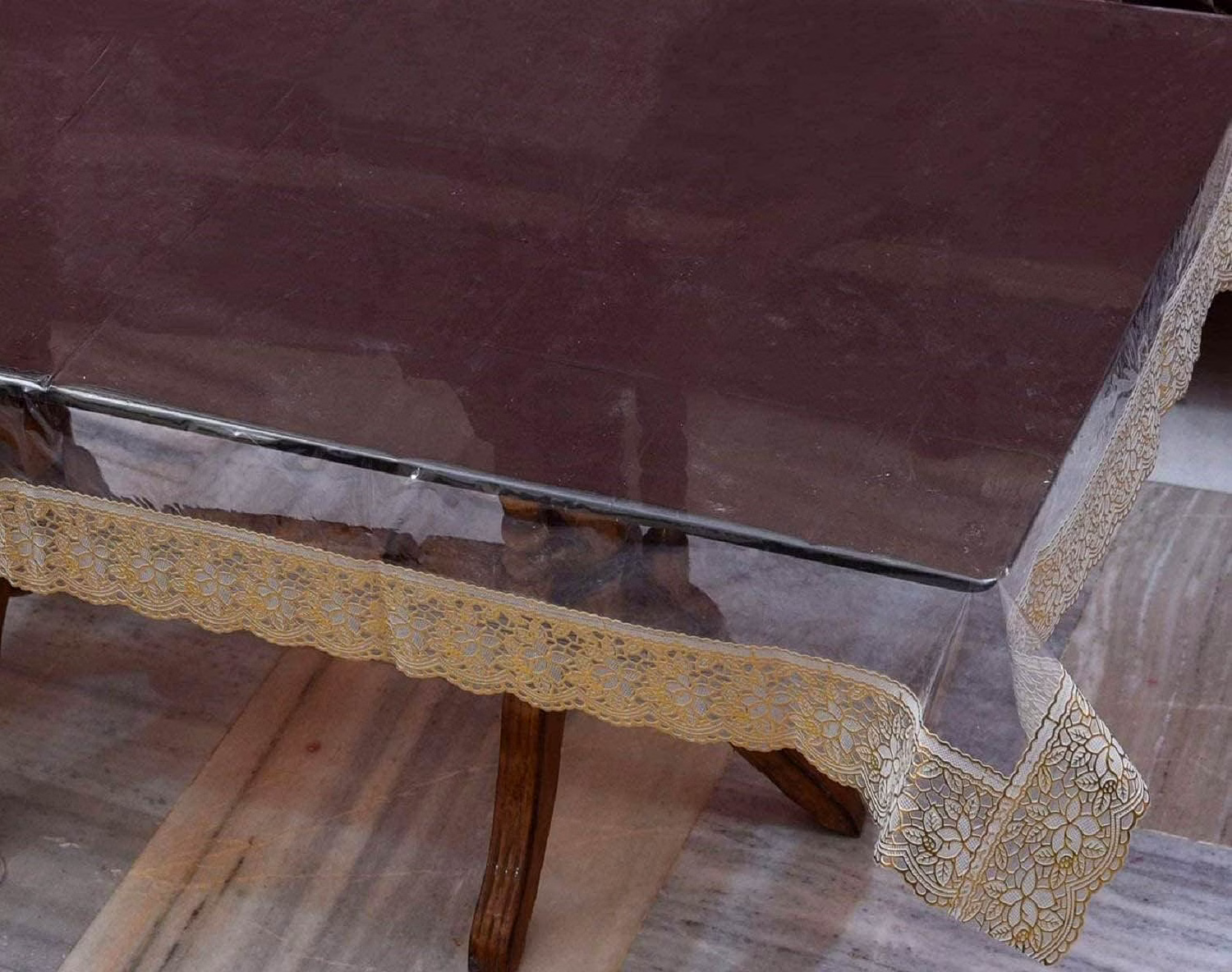 Pvc Table covers - 4 seater, 6 seater, spill proof water resistance image 3
