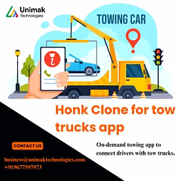 honk clone app by unimak technologies