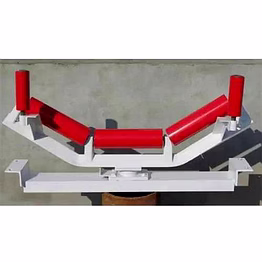 conveyor idler and fram