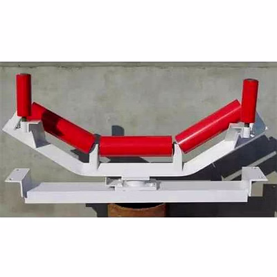 conveyor idler and fram