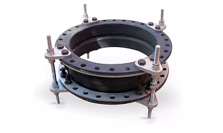 RUBBER EXPANSION BELLOWS