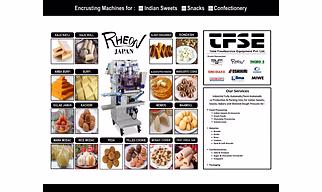 Encrusting machine