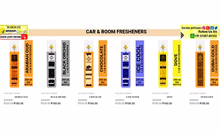 HURAIM PERFUMES-Car & Room Fresheners 250Ml