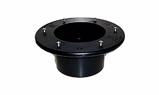 110mm Screwed ABS Flange Tank Connector