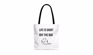 Cotton hand bag