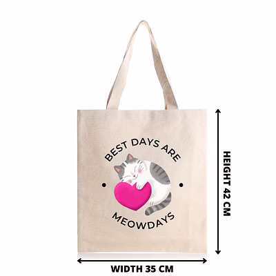 cotton hand bag
