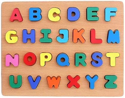 Luxury Learning A to Z - Premium Wooden Board-1015371-b0daa132