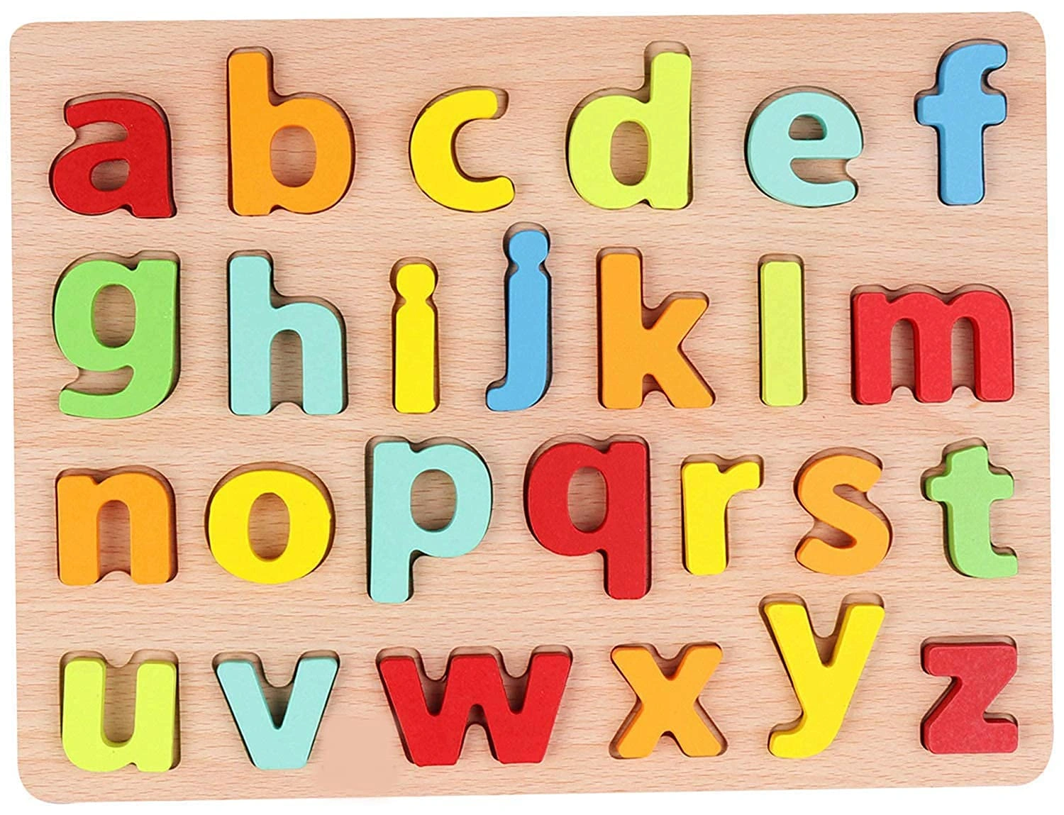 Montessori Small Letters Alphabet Learning Board-1