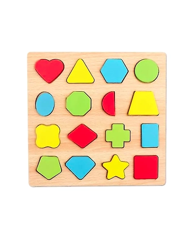 Shape &amp; Learn Wooden Board-2