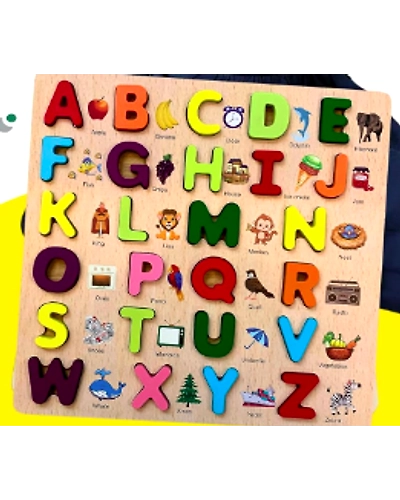 Montessori Capital Alphabet Blocks-8