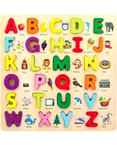 Montessori Capital Alphabet Blocks-1