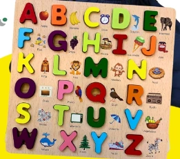 Montessori Capital Alphabet Blocks-2