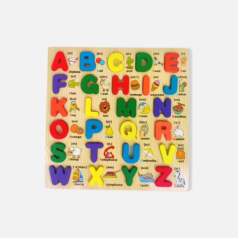 Montessori Capital Alphabet Blocks-3