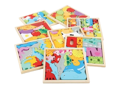 Think 'n' Play Puzzle Blocks ( 1 SINGLE TRAY)-5