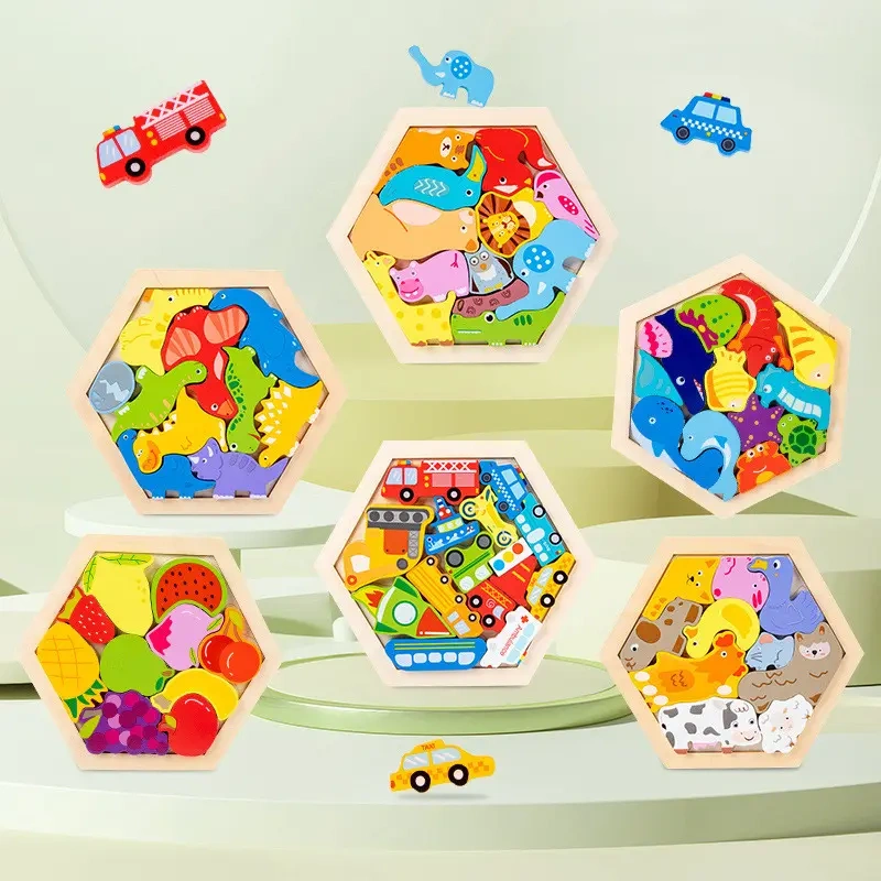 HexaBrain Puzzle Set ( 1 SINGLE TRAY)-8