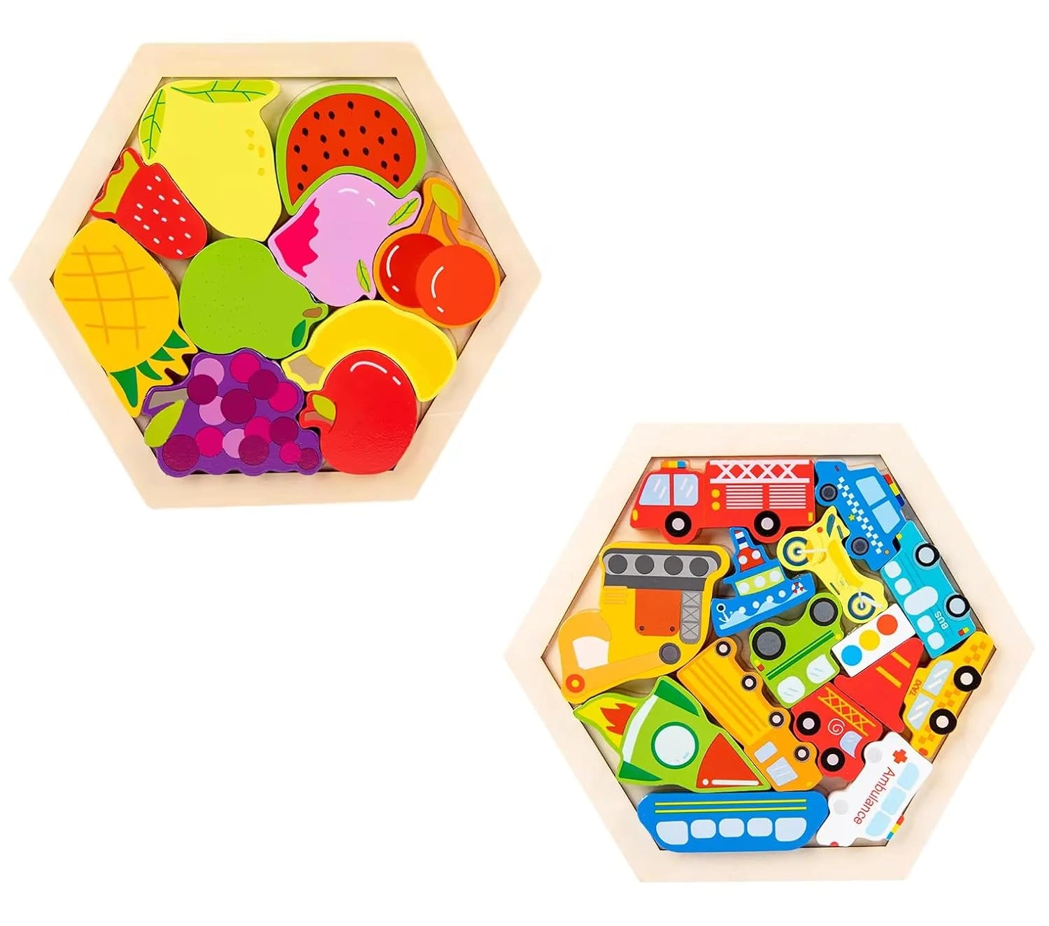 HexaBrain Puzzle Set ( 1 SINGLE TRAY)-6