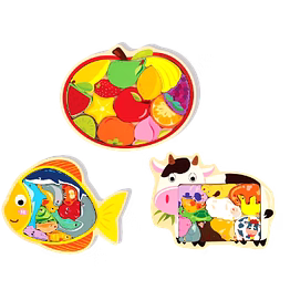 3d puzzle series ( per set)