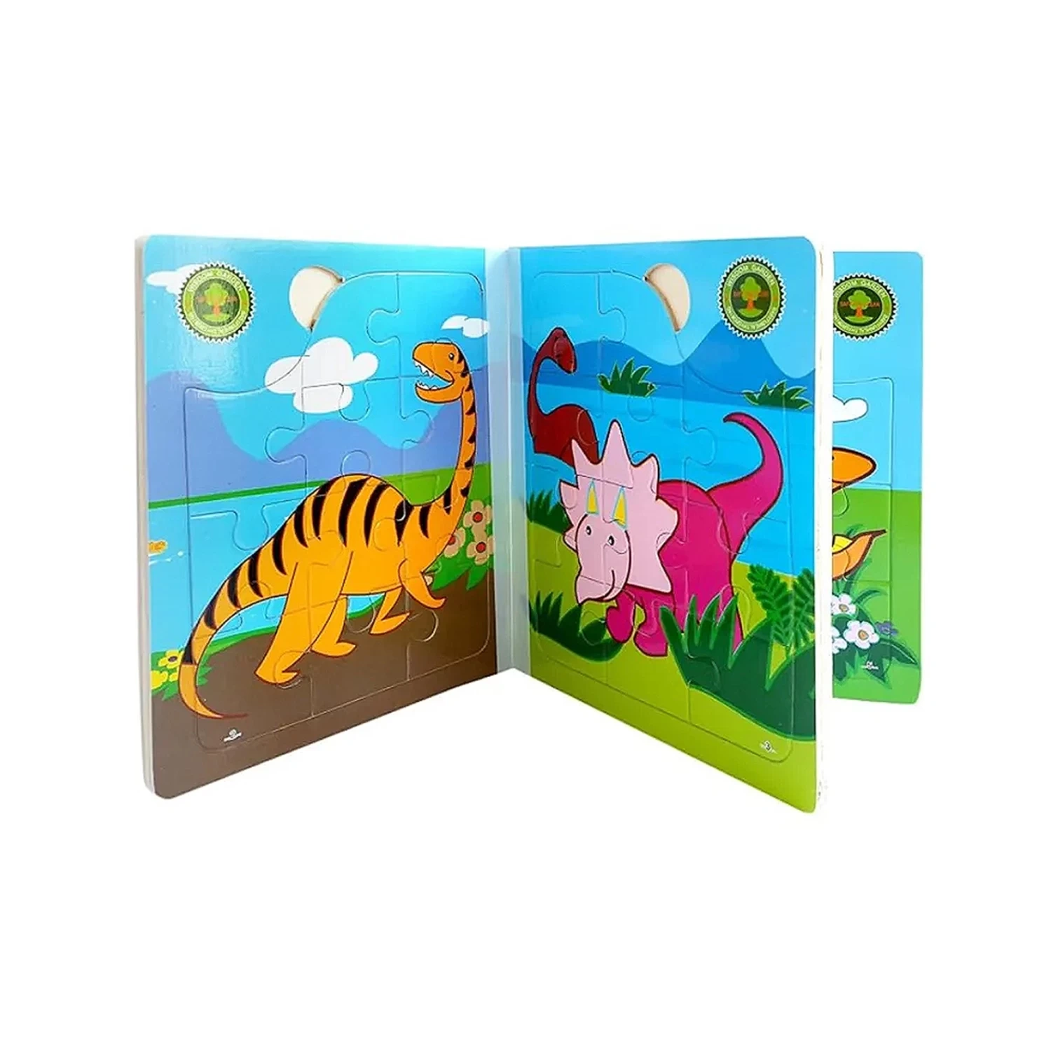 Wooden 3D Book Jigsaw-5