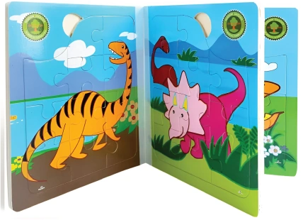 Wooden 3D Book Jigsaw-ST22