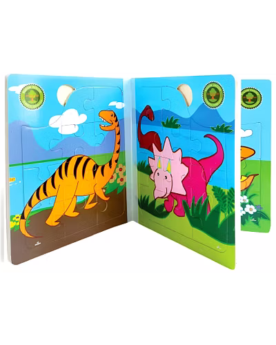 Wooden 3D Book Jigsaw-ST22