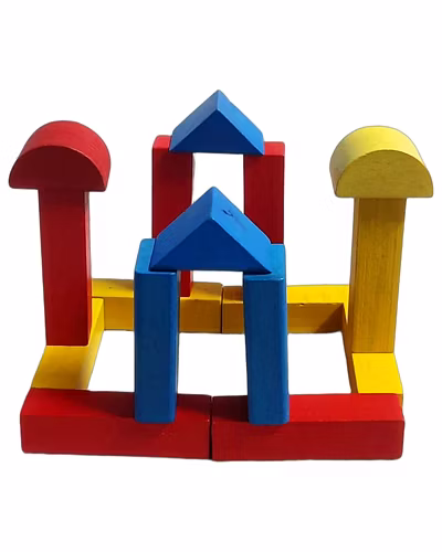 Wooden Blocks Bag for Kids-2