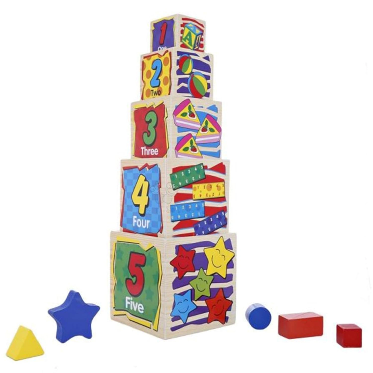 Montessori Shape Sorter Box-4