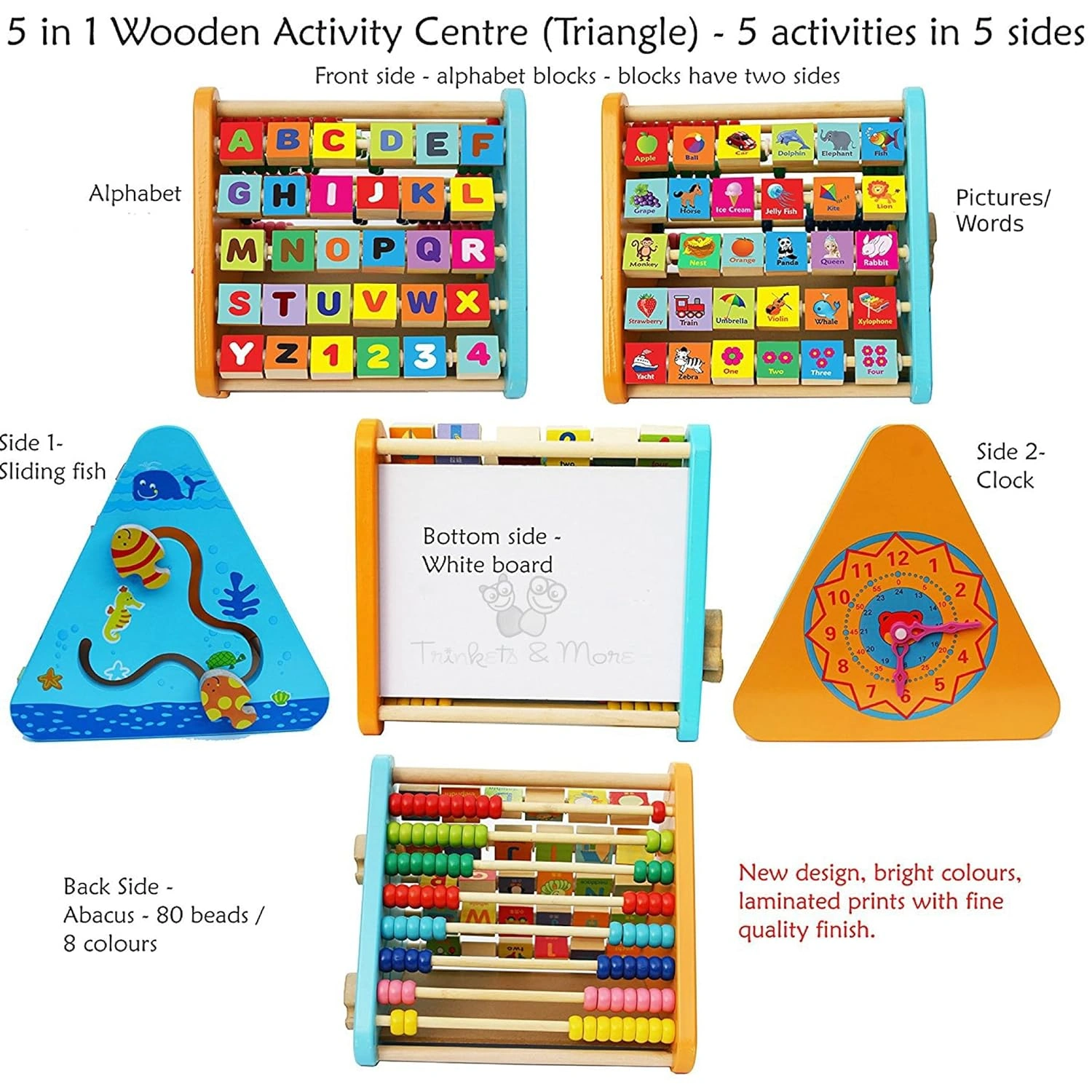 5-in-1 Activity Learning  Triangle Cube-8