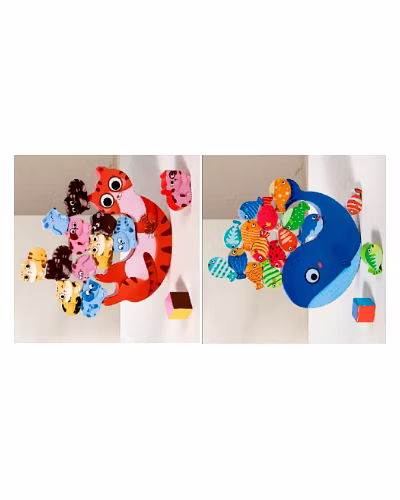 Wooden Animal Stacking Blocks-6