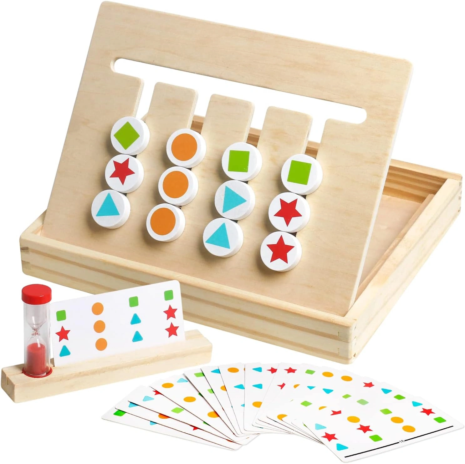 Puzzle Board Color Shape Sorting Matching Logic Game-5