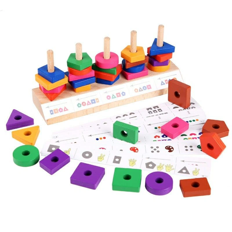 Wooden Block Matching Game-1