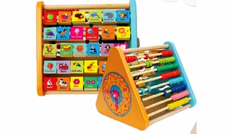 5-in-1 Activity Learning  Triangle Cube