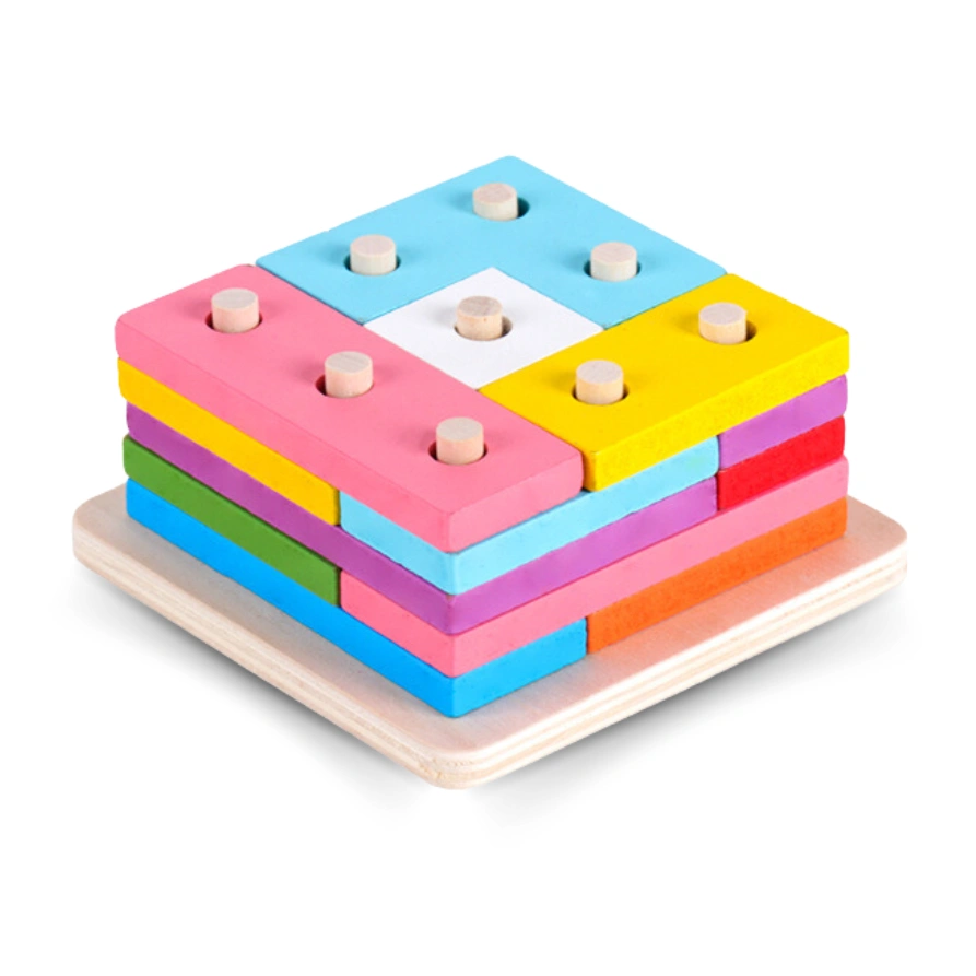 Wooden Tetris Block Puzzle-1