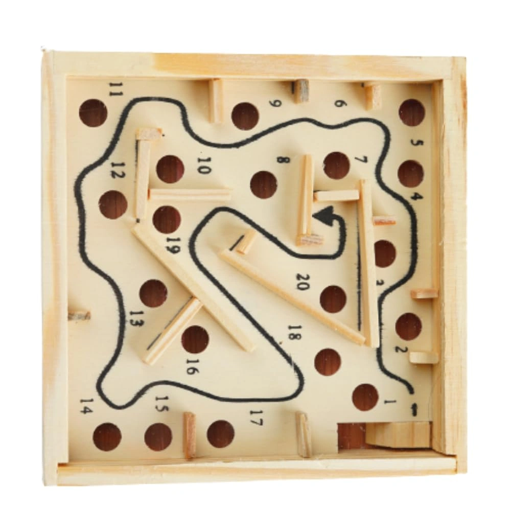 Wooden Maze Puzzle-1