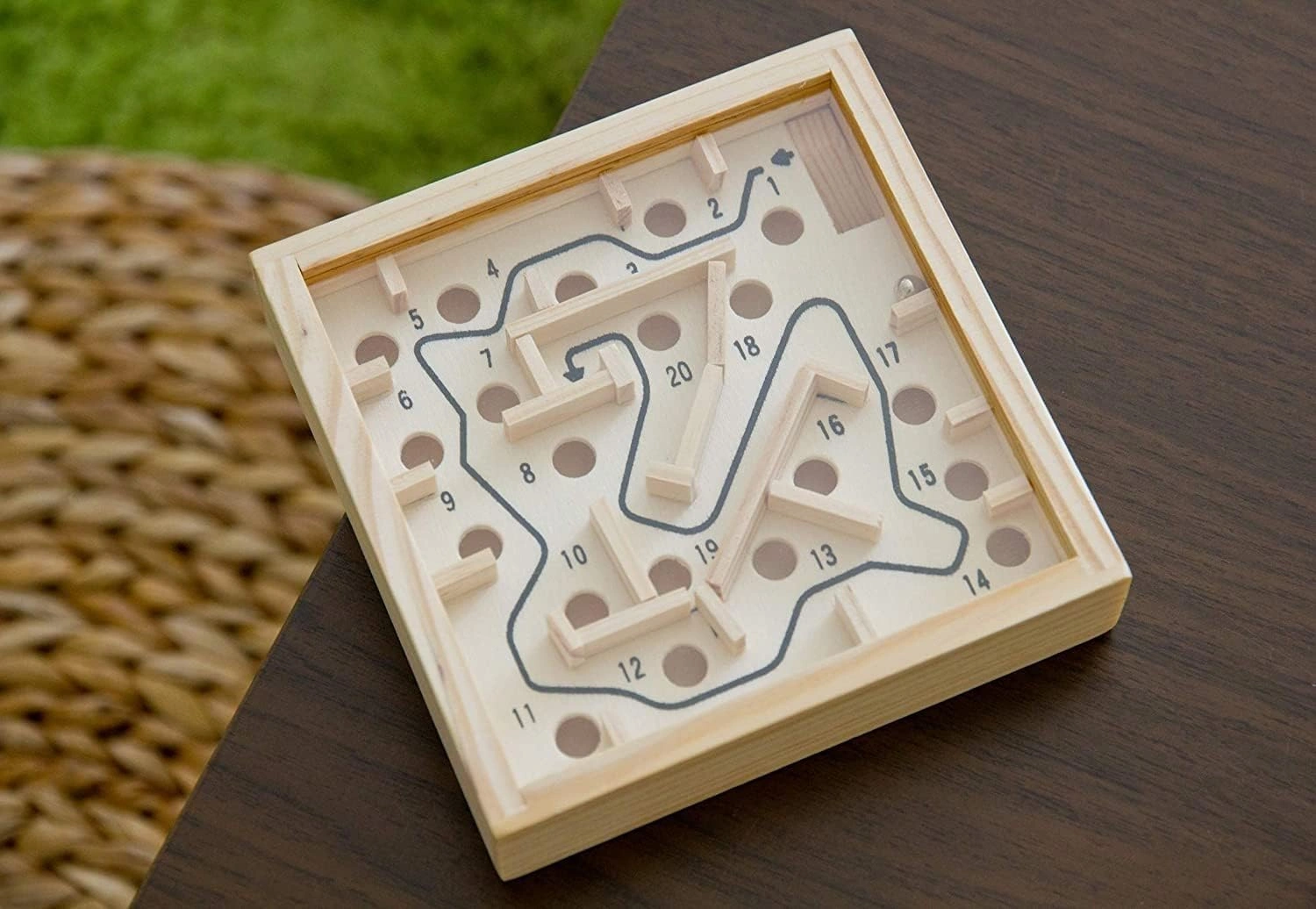 Wooden Maze Puzzle-4